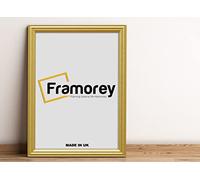 FRAMOREY Gold 33x23 Inch (DIN A1) Size Picture Frame, Wall Hanging Photo Frames, LW Antique Style Print Poster Frame, Wall Hanging Frames, Home Decor Frame,