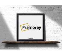 Framorey Modern Flat Ash Black Photo Frames 13x13 Inch Size Picture Frame Free Standing and Wall Hanging Poster Frames, Premium Quality Photo Frames With an MDF Backing Board