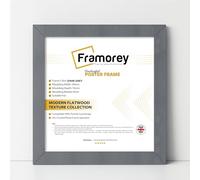 Framorey Modern Flat Dark Grey Photo Frames 60x60 CM Size Picture Frame Free Standing and Wall Hanging Poster Frames, Premium Quality Photo Frames With an MDF Backing Board