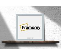 Framorey Modern Flat Light Grey Photo Frames 9x9 Inch Size Picture Frame Free Standing and Wall Hanging Poster Frames, Premium Quality Photo Frames With an MDF Backing Board