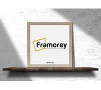 Framorey Modern Flat Light Oak Photo Frames 9x9 Inch Size Picture Frame Free Standing and Wall Hanging Poster Frames, Premium Quality Photo Frames With an MDF Backing Board