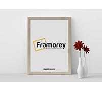 Framorey Modern Flat Photo Frames, Light Oak 20x16 Inch Size, Collage & Landscape Frames for Wall Décor, Various Sizes