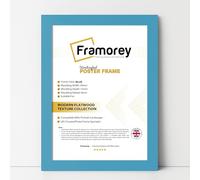 Framorey Modern Flat Picture Frames, Blue Photo Frames 18x9 Inch Size Picture Frame, Collage Photo Frames For Wall Décor, Landscape & Horizontal Poster Frames, Various Sizes