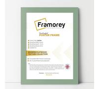 Framorey Modern Flat Picture Frames, Green Photo Frames 14x10 Inch Size Picture Frame, Collage Photo Frames For Wall Décor, Landscape & Horizontal Poster Frames, Various Sizes