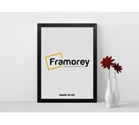 Framorey Modern Flat Picture Frames, Matt Black Photo Frames 70x50 CM Size Picture Frame, Collage Photo Frames For Wall Décor, Landscape & Horizontal Poster Frames, Various Sizes