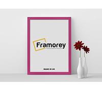 Framorey Modern Flat Picture Frames, Pink Photo Frames A1-840X594MM Size Picture Frame, Collage Photo Frames For Wall Décor, Landscape & Horizontal Poster Frames, Various Sizes