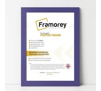 Framorey Modern Flat Picture Frames, Purple Photo Frames A2-594X420MM Size Picture Frame, Collage Photo Frames For Wall Décor, Landscape & Horizontal Poster Frames, Various Sizes