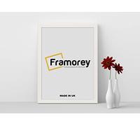 Framorey Modern Flat Picture Frames, White Photo Frames 30x40 CM Size Picture Frame, Collage Photo Frames For Wall Décor, Landscape & Horizontal Poster Frames, Various Sizes