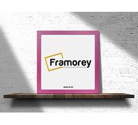 Framorey Modern Flat Pink Photo Frames 20x20 Inch Size Picture Frame Free Standing and Wall Hanging Poster Frames, Premium Quality Photo Frames With an MDF Backing Board