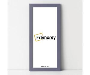 Framorey Modern Flat Purple Photo Frames, 28x12 Inch Size Picture Frame, Handmade Wooden Frames, Personalized Poster Frames, Certificate Frames
