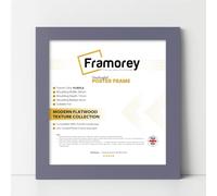 Framorey Modern Flat Purple Photo Frames 30x30 CM Size Picture Frame Free Standing and Wall Hanging Poster Frames, Premium Quality Photo Frames With an MDF Backing Board