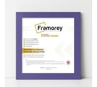 Framorey Modern Flat Purple Photo Frames 9x9 Inch Size Picture Frame Free Standing and Wall Hanging Poster Frames, Premium Quality Photo Frames With an MDF Backing Board