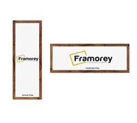Framorey Modern Flat Rustic Oak Photo Frames, 24x16 Inch Size Picture Frame, Handmade Wooden Frames, Personalized Poster Frames, Certificate Frames