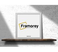 Framorey Modern Flat Silver Photo Frames 15x15 CM Size Picture Frame Free Standing and Wall Hanging Poster Frames, Premium Quality Photo Frames With an MDF Backing Board