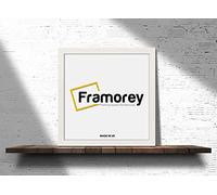 Framorey Modern Flat White Photo Frames 55x55 CM Size Picture Frame Free Standing and Wall Hanging Poster Frames, Premium Quality Photo Frames With an MDF Backing Board