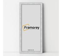 FRAMOREY Panoramic Style Glitter Sparkle Picture Frame, 16x8 Inch Size Silver Photo Frames, Wall Hanging Oxford Frames, Best Photo Frames For Birthday Gift