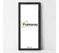 FRAMOREY Panoramic Style Glitter Sparkle Picture Frame, 20x8 Inch Size Black Photo Frames, Wall Hanging Oxford Frames, Best Photo Frames For Birthday Gift