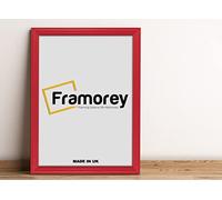 FRAMOREY Red 19x13 Inch Size Picture Frame, Wall Hanging Photo Frames, LW Antique Style Print Poster Frame, Wall Hanging Frames, Home Decor Frame,