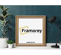 FRAMOREY Shabby Chic Antique Square Size Picture Frame, 12x12 Inch Size Gold Photo Frames, Photo Print Frame, Home Decor Frame, Best Photo Frames for Gifts