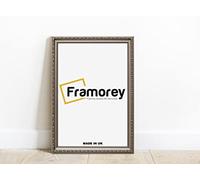 FRAMOREY Shabby Chic Antique Style Picture Frame, 30x40 CM Size Gun Metal Photo Frames, Wall Art Poster Frames, Best Photo Frames For Birthday Gift, Photo Print Frames