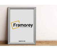FRAMOREY Silver 16x12 Inch Size Picture Frame, Wall Hanging Photo Frames, LW Antique Style Print Poster Frame, Wall Hanging Frames, Home Decor Frame,