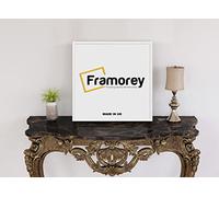 FRAMOREY Square Size White Picture Frame Photo Frame Wall Art Poster Frames Hanging Frames