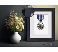 FRAMOREY Stylish Back Mount Display Elevate Artwork Black A2 Photo Print Frame with A3 White Mount Shadow Box Frame - Showcase Artwork & Objects With Multicolored Mounts