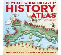 Fran Baines What's Where on Earth? History Atlas Hardback Book Fran Baines Multicolor