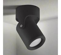 'Fran' Black GU10 Ceiling Wall Spot Light With Adjustable Head CGC Lighting Black One Size