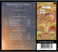FRAN‡OIS COUPERIN: PIŠCES DE CLAVECIN DES LIVRES III & IV NEW CD