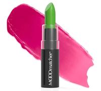 Fran Wilson MOODmatcher Original Color-Change Lipstick, GREEN - 12 HOUR Long Wear, Waterproof, Ultra-Hydrating and Moisturizing with Aloe & Vitamin E, Smudgeproof, Fadeproof & Kissproof, 0.12 Oz (3.5g)