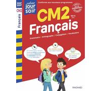 Français CM2 - Cahier Jour Soir: Conçu et recommandé par les enseignants