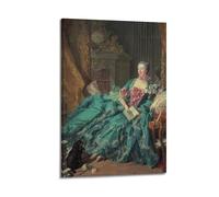 Franccois Bouche Printed Posters Madame De Pompadour Home Decor Wall Art Hanging Picture Print Bedroom Decorative Paintings Room Aesthetic 08x12inch(20x30cm)