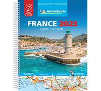 France 2023 -Tourist & Motoring Atlas A4 Laminated Spiral: Tourist & Motoring Atlas Laminated A4 spiral