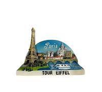 France 3D Paris Eiffel Tower Fridge Magnet Souvenir Gift,Resin Handmade Paris Refrigerator Magnet Home & Kitchen Decoration Collection
