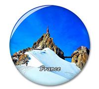 France Aiguille Du Midi Chamonix Fridge Magnet Decorative Magnet Bottle Opener Tourist City Travel Souvenir Collection Gift Strong Refrigerator Sticker
