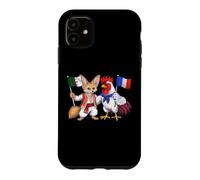 France Algeria Flag Algerian Roots Proud French Heritage Case for iPhone 11