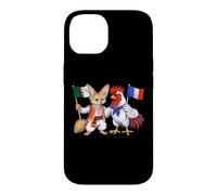 France Algeria Flag Algerian Roots Proud French Heritage Case for iPhone 14