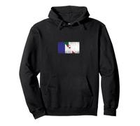 France & Algeria Flags - French Algerian Pullover Hoodie
