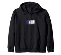 France & Algeria Flags - French Algerian Zip Hoodie