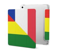 France And Bolivian Flag Cute Tablet Case with Pencil Holder Unisex Slim Hard Protective Cover Compatible with iPad 2020 /Pro 2020/2020 AIR 4 /Pro 2021