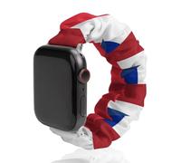 France And Netherlands Flag Watch Band Compatible with IWatch Bands Series 6 5 4 3 2 1 Elastic Replacement Wristband