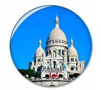 France Basilica Of The Sacred Heart Of Paris Fridge Magnet Decorative Magnet Bottle Opener Tourist City Travel Souvenir Collection Gift Strong Refrigerator Sticker