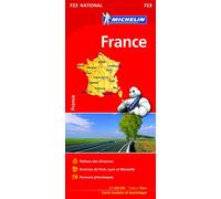 France (booklet format) - Michelin National Map 723: Map