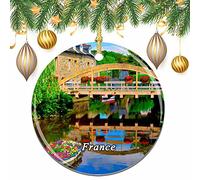 France Brittany Christmas Xmas Tree Ornament Decoration Wedding Hanging Pendant Decor City Travel Souvenir Collection