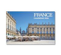 FRANCE Calendar 2026 | Stunning French Photography | Bilingual Days & Holidays | Ample Writing Space | Eco-Friendly & Durable