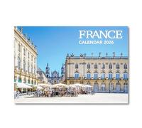 FRANCE Calendar 2026 | Stunning French Photography | Bilingual Days & Holidays | Ample Writing Space | Eco-Friendly & Durable