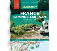 France - Camping Car & Van Atlas [Book cover may vary] French language