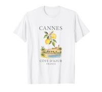 France Cannes Riviera Travel Vibes Coastal Trip T-Shirt