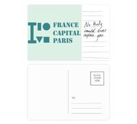 France Capital Paris Art Deco Fashion Postcard Card Important Person Anniversary
